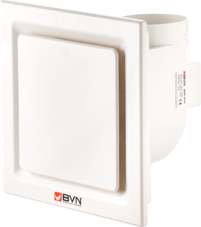 Bvn Bahçıvan Bpr 1012 Plastik Radyal Banyo&Tuvalet Aspiratörü Standart (120m³/h)