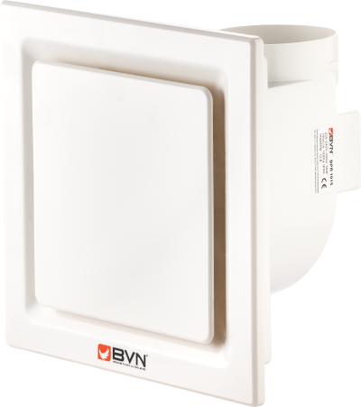 Bvn Bahçıvan Bpr 1015 Plastik Radyal Banyo&Tuvalet Aspiratörü (150m³/h)