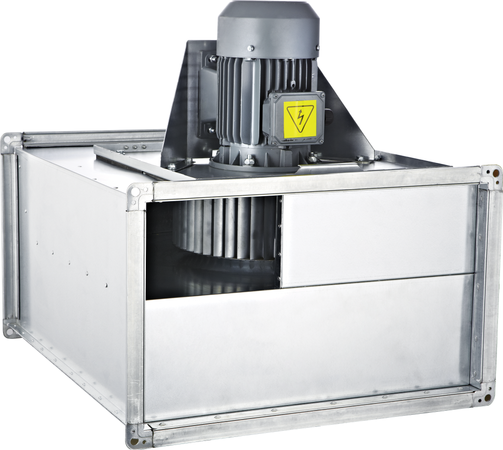 BVN Bahçıvan Bskf-r 200-4 M Öne Eğimli Dikdörtgen Kanal Fanları [1000m³/h]