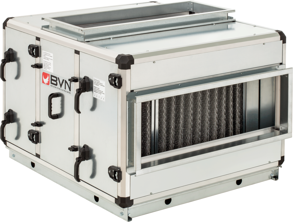 BVN Bhv-p 400-5,5/2 Metal Yağ Tutucu Filtreli Hücreli Aspiratör 500PA [11000m³/h]