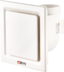 Bvn Bahçıvan Bpr 1012 Plastik Radyal Banyo&Tuvalet Aspiratörü Standart (120m³/h)