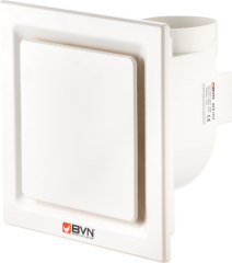 Bvn Bahçıvan Bpr 1015 Plastik Radyal Banyo&Tuvalet Aspiratörü (150m³/h)
